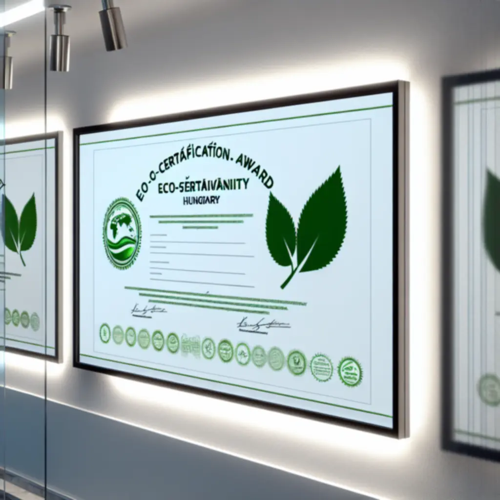 Fenntarthatósági tanúsítványokkal rendelkező mosoda